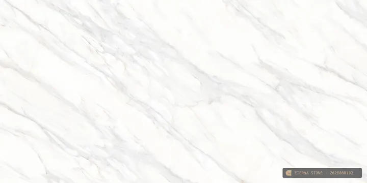 Fish Belly White slab design, color code 2026080102